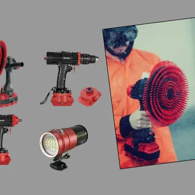 Nemo Tools med GPSAS: Industrielle dykkerverktøy for undervannsbruk med vanntett IP68-standard